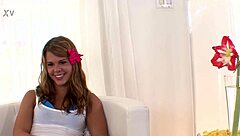 wanna see 19yo elizabeth bentley swallow huge cock cum in pov?