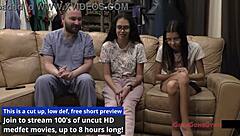 angel santana's nurse checkup goes wild with foot fetish and gaping 😈🩺👣