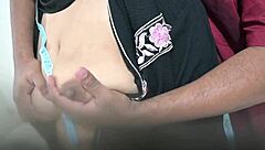 a tailor gropes a hijab lady's big tits during blouse measurements