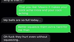 Sexting My Sissy Bitch into Total Emasculated Cock-Teasing Humiliation