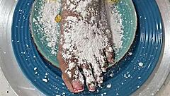 oh god bon appetit these black feet i wanna lick em all day!!