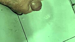 kleber busting huge creampie load solo brazilian style 💦🍑