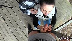 Pov bts sucking his huge cock together on vacation public threesome blowjob cum swap and swallow mouthful