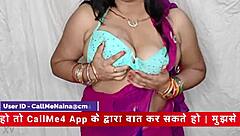 naina the desi auntie chats naughty in hindi while fingering her wet pussy on webcam