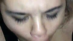 I'm overwhelmed by this slut's intense blowjob on my throbbing monster cock craving every thick inch deep