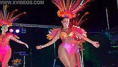 Sambão 2022 Big Ass in Tight Leggings and Stockings