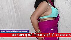 naina the desi auntie chats naughty in hindi while fingering her wet pussy on webcam