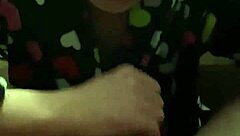 Kneeling Under Desk Licking Monster Cock Before Swallowing Huge Cum Mouthful POV