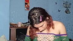 Modig femboy crossdresser runker monsterkuk update