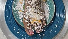 oh god bon appetit these black feet i wanna lick em all day!!