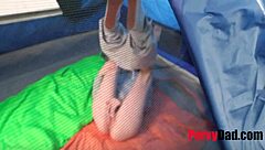 hey we had this fun camping trip with stepdad mercedes mac and jay rock