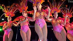 Sambão 2022 Big Ass in Tight Leggings and Stockings