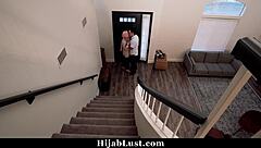 Chloe Amour sneaks shy Latina teen booty call for Bobby's monster cock ride