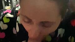 Kneeling Under Desk Licking Monster Cock Before Swallowing Huge Cum Mouthful POV