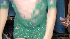 Bold Femboy Crossdresser Strokes Monster Cock Update