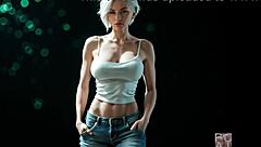 abigail arcane pumps up to massive buff muscle growth