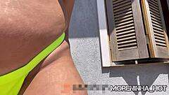 Latina Joi Guides Jerk Off to Fill Her Ass with Cum