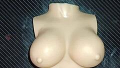 Dolly begs for double penetration then I explode on her tits