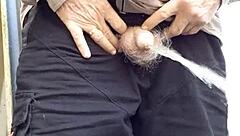 i can't stop pissing again today neighbors watch my small cock