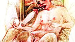 ever seen such hot vintage erotic art from antique times?
