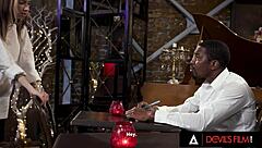 ughh my pussy's aching for boss's huge cock to pound me deep devils film style