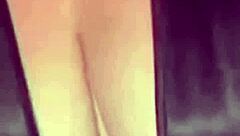 i cant believe miya's huge natural tits gettin exposed like a total slut whore