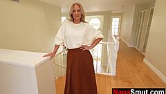 ever fucked a granny with huge tits before she rides you cowgirl?