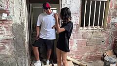 Skinny Colombian Teen With Big Natural Tits Rides Cock Cowgirl To Creampie Orgasm