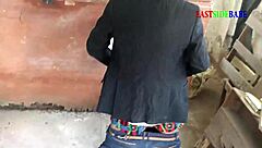 bbw neighbor bends over shaved pussy wet for monster bbc doggystyle church visit