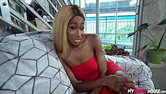 kinsley karter's ebony stepsister trades her pussy for the car keys