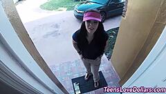 Real Amateur Teen Swallows Massive Facial Load