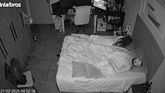 they pretend to forget the camera while going crazy licking huge asses in the bedroom