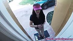 Real Amateur Teen Swallows Massive Facial Load