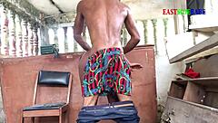 bbw neighbor bends over shaved pussy wet for monster bbc doggystyle church visit