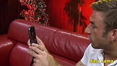 hey check out amber labomba's big busty tits getting that intense facial cum blast