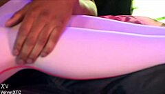 ever wonder what's inside this tight white bondage setup?