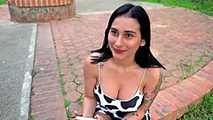 i convinced busty latina to film amateur porn vids part 1