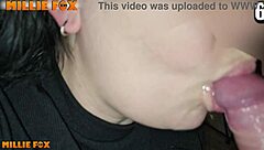 😍 amateur milf millie fox swallows 20 loads of cum easy! 💦