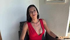 mia brune loves my veiny cock slamming her french milf ass and pussy hard