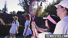 Pussy Licking 69 Turns Big Tits Besties' Foursome into Cum Feast