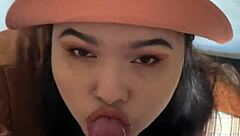 hot homemade blowjobs end with deep cumshots in mouths and on faces