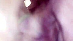 my ol lady drops to her knees sucking me off while young boo boo watches her swallow every drop