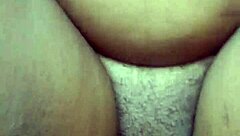 preta's hairy big ass takes deep anal pounding until creamy explosion