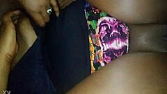 Big ass black babe rides massive cock hard