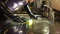 Slutty Redhead Takes Monster Cock Deep In Pierced Pussy Kitchen Pound