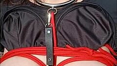 april 4 2025 slave in broceliande forest bondage submission 😈🔗🌲