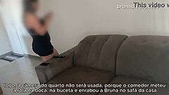 brazilian wife bruna silva gets anal fucked hard while hubby works cuckold style