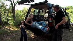 alexia vendome 😈 calls stranger to bed fuck her gaping ass with boyfriend watching 👀🍑💦