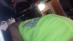 my ol lady drops to her knees sucking me off while young boo boo watches her swallow every drop