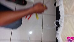 what if the handyman's huge black cock barebacks your gaping ass till squirting anal creampie fart?